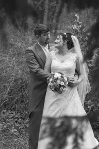 Bride and Groom at Mitton Hall