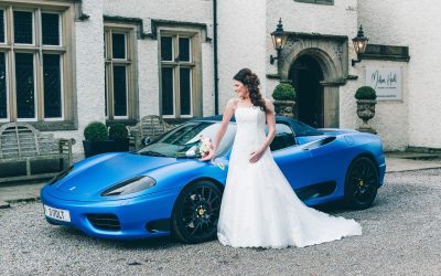 Victoria and Stan’s Simply Gorgeous Blue Mitton Hall Wedding