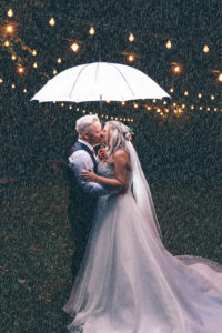Wet Weather Wedding Photography