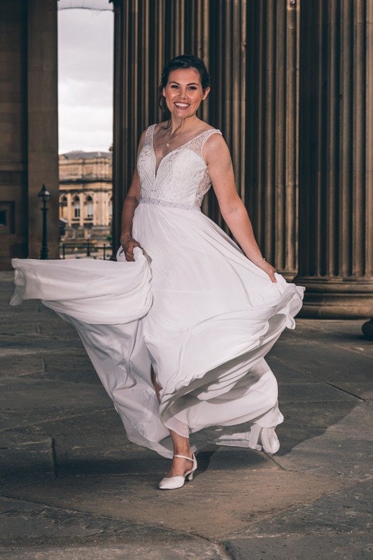 Bride at St Georges Hall