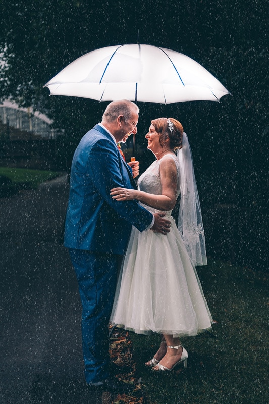 Rainy Liverpool Wedding
