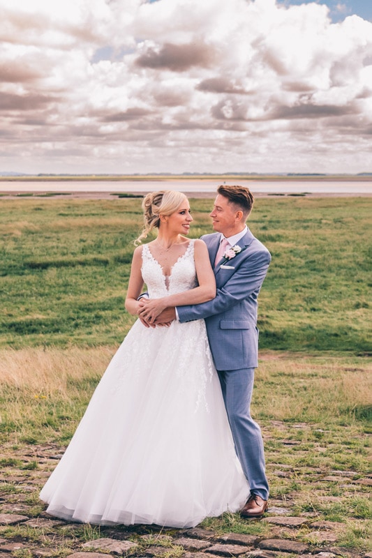 Bride and Groom at Lytham