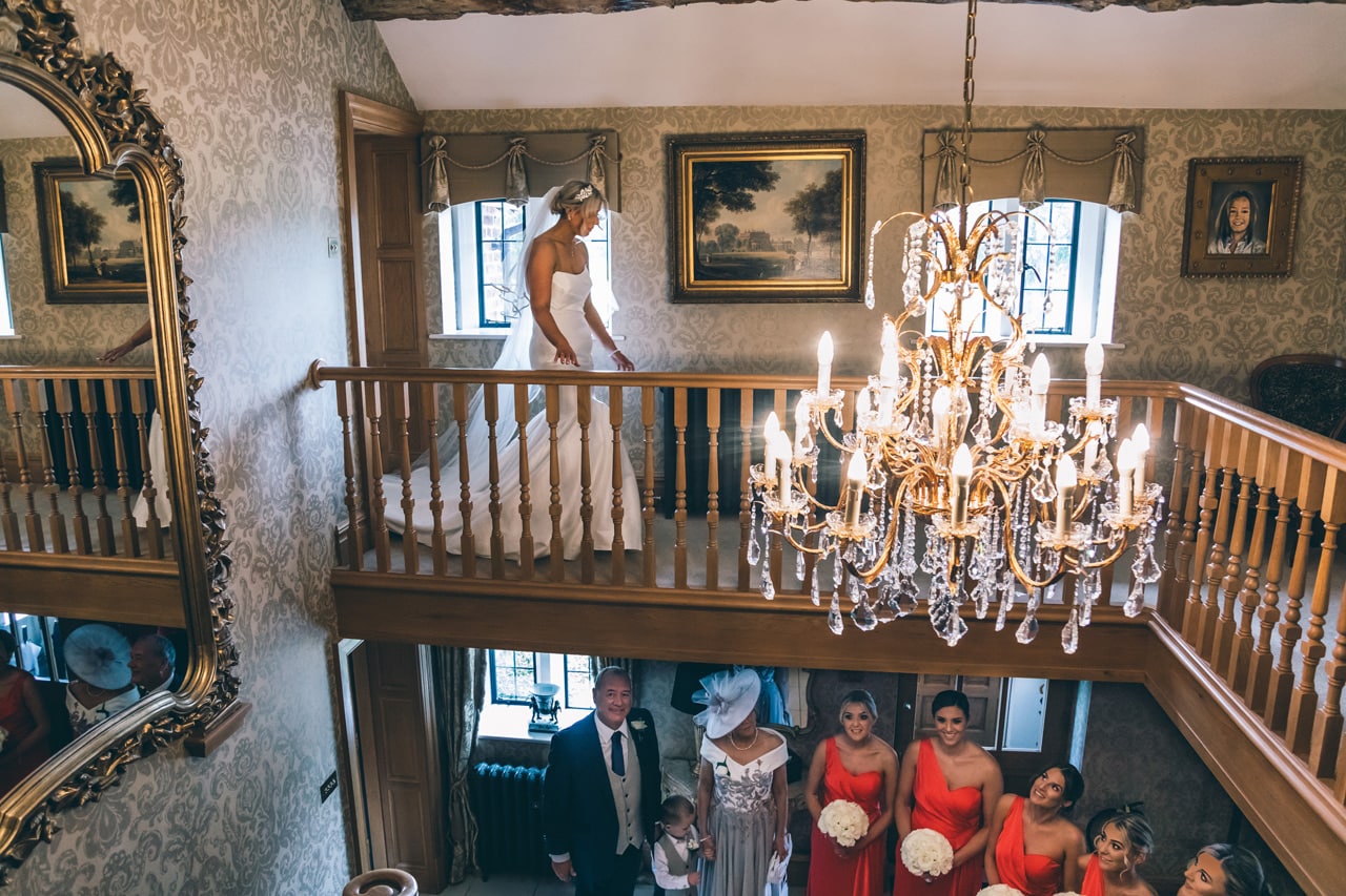 The Reveal - Merrydale manor wedding photographer
