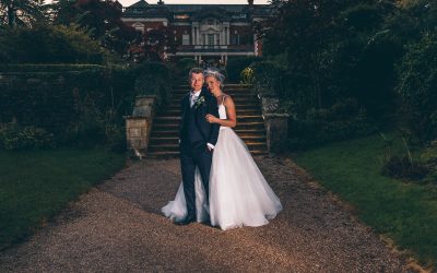 An Eaves Hall Wedding with a Love Story Bridal Dress